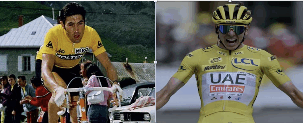 Merckx VS Pogachar