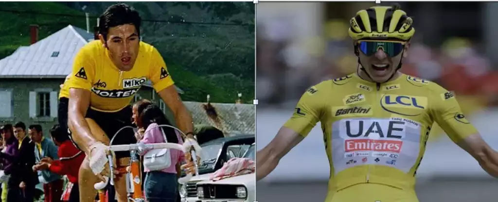 Merckx VS Pogachar