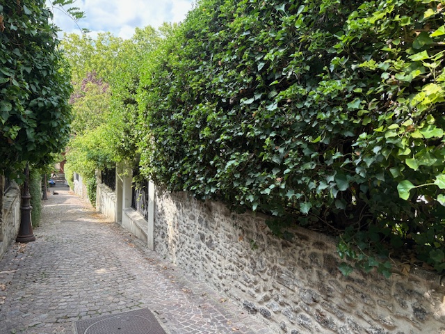 Une des endroits secrets de Paris
